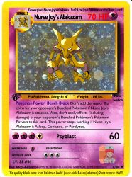 Nurse Joy's Alakazam