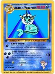 Adam's Vaporeon