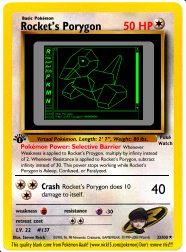 Rocket's Porygon