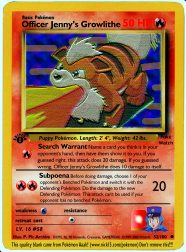 Officer Jenny's Growlithe